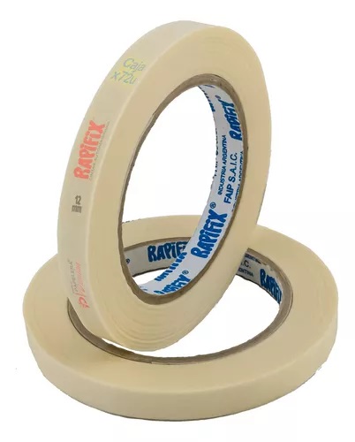 CINTA PAPEL BLANCO USO GRAL 12mm. "RAPIFIX" 