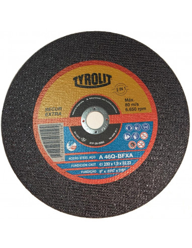 DISCO TYROLIT SECUR OX 230 X 1.9