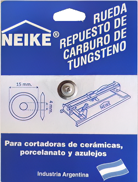 RUEDA DE WIDIA PARA CORTADORAS "NEIKE"