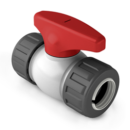 VALVULA DE UNION DOBLE C/TRABA MEC 1/2" "DUKE