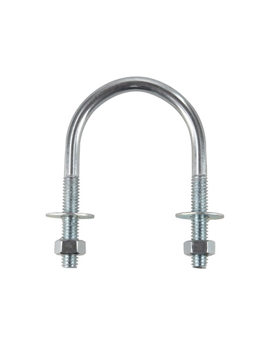 [593] ABRAZADERA U-BOLT 1/4" P/CAÑO 1 1/4" C/ACC.