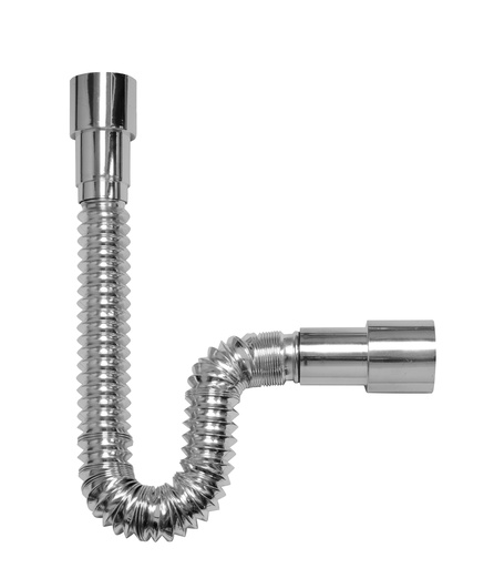 [669] BAJADA CONEX. FLEX. 40-50 MM CROMADO "LATYN"