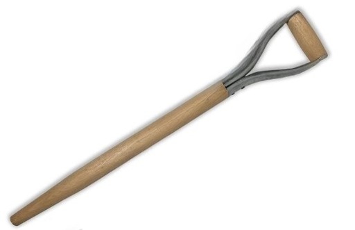 [0295] CABO DE PALA 70 CM. EMPUÑADURA METAL