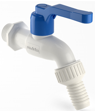[928] CANILLA PVC C/MANGA 3/4" "DUKE"