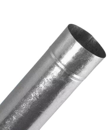 [735] CAÑO ZINC 5" 125mm (X 1MT)