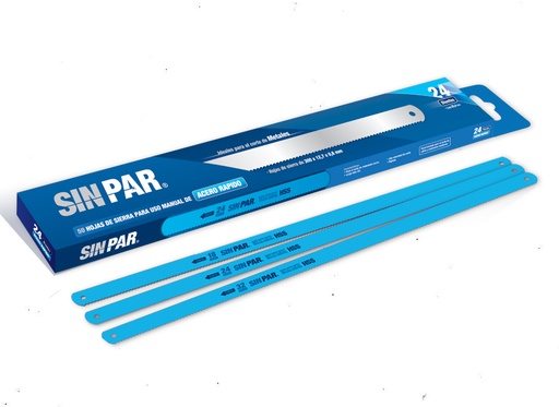 [457] HOJA DE SIERRA "SIN PAR" A/RAP. x24 DTS.