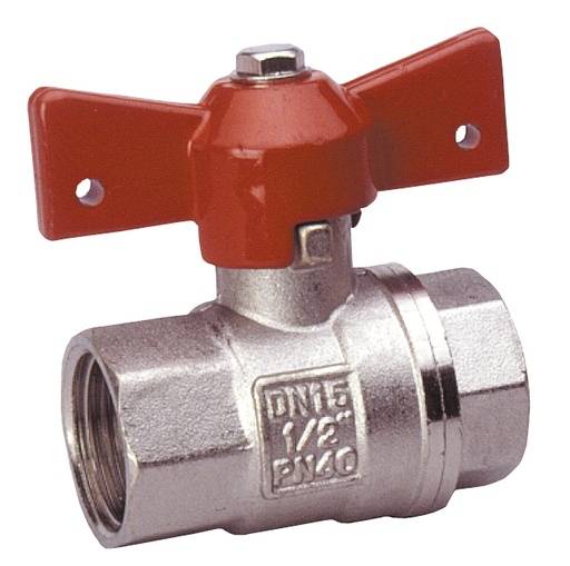 [957] LLAVE DE PASO ESF. METAL REF. 1"