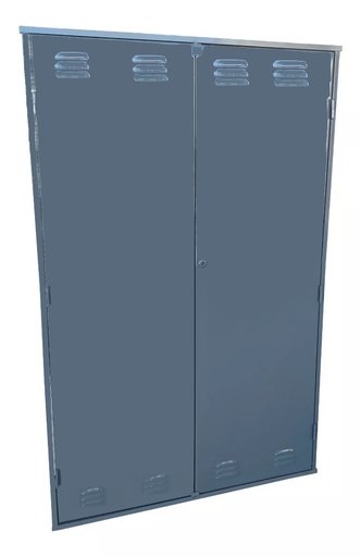 [103] PUERTA PARA SUPER GAS GRIS 0,90 X 1,45