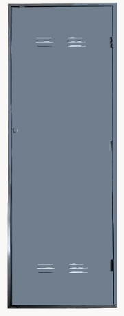 [1679] PUERTA TERMO CHICA GRIS (0,46 x 1,45)