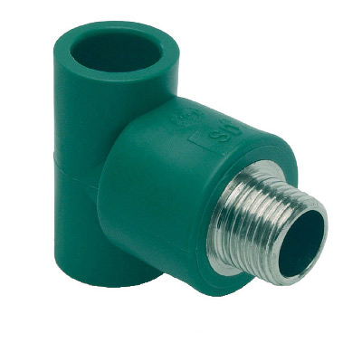 [1791] TERMOFUSION TEE 25mm C/INSERTO 1/2” MACHO